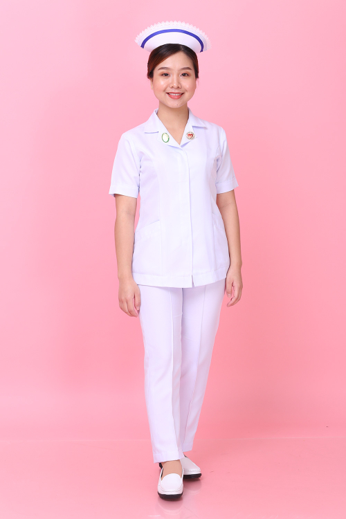 SHORT SLEEVE NURSE UNIFORM (SET)